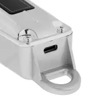 Машинка для стрижки LTRI-22, серебристая, 2.5 Вт, 1,5/3/4,5/6 мм, масло, кисточка, USB