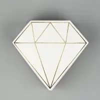 Коробка подарочная под бижутерию &laquo;Белая, тиснение&raquo;, 10 х 9 х 3.5 см