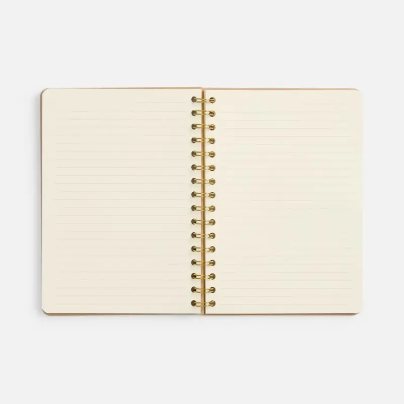 Ежедневник Spiral, недатированный, бежевый