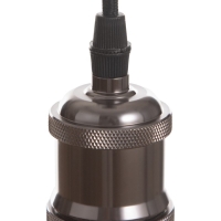 Светильник BayerLux "Эдиссон" Е27 60Вт хром 10х10х100см