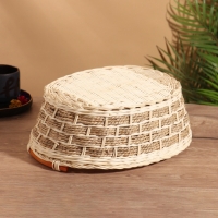 Корзина плетеная 32x25x11 см, ротанг