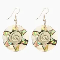 Серьги &laquo;Морское сокровище&raquo;, 5&times;3 см, ракушка