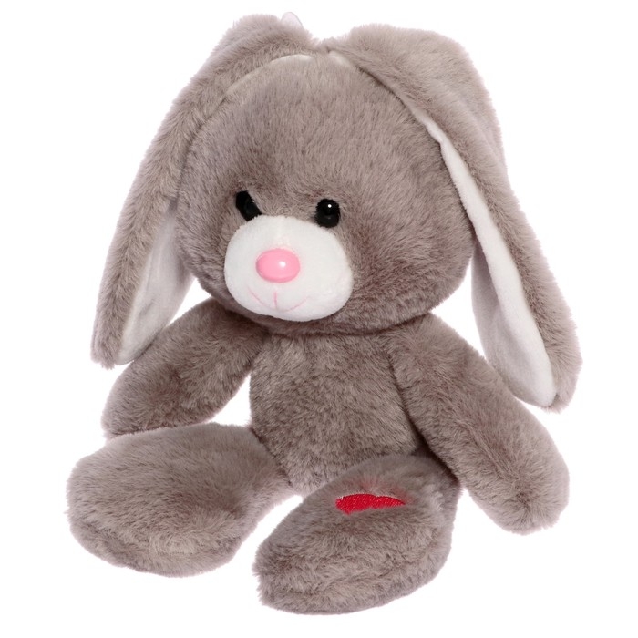 Мягкая игрушка &laquo;Зайчик Беня&raquo;, 25 см, цвет серый