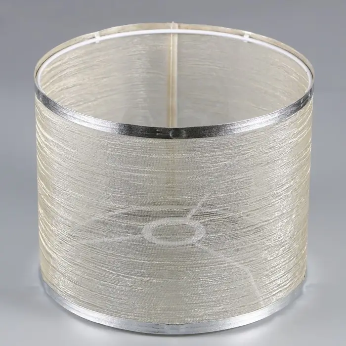 Абажур E27 серый 25х25х20см