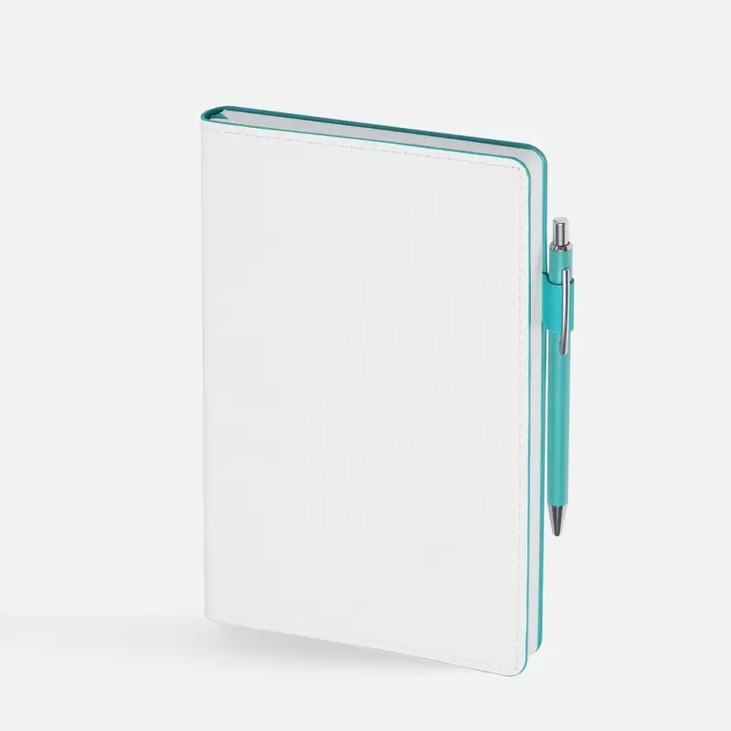 Набор White Shall, бело-бирюзовый