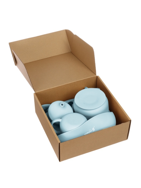 Крошка Я. набор посуды 7 предметов,SL-07224B голубой