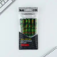 Ручка шариковая синяя паста, 0.7 мм &laquo;Танки&raquo; пластик