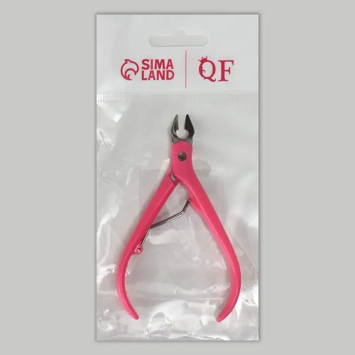 Кусачки маникюрные для кутикулы, 11 см, длина лезвия-8 мм, МИКС