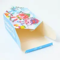 Подарочная коробка Новогодняя Конфета малая &laquo;Смешарики&raquo; лицензия 9&times;5.8&times;12.8 см (+8 см).