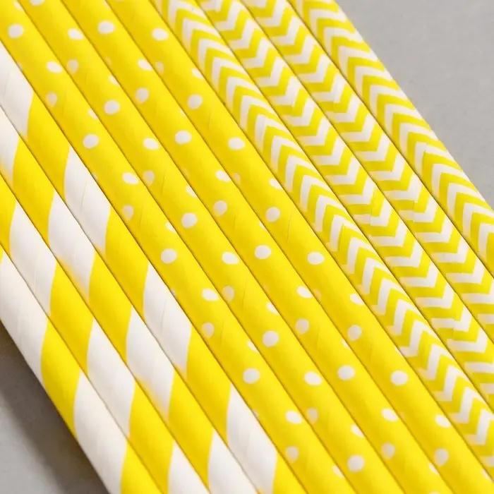 Трубочки бумажные 12 шт &laquo;Солнышко&raquo;