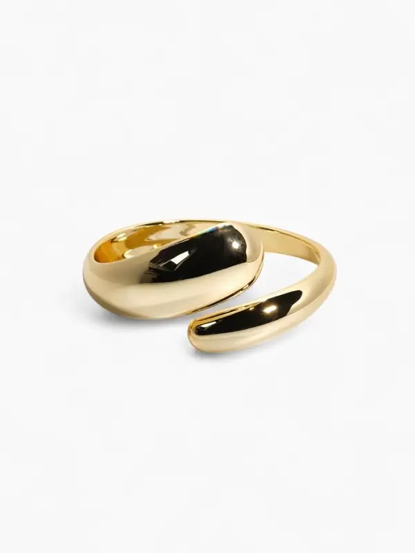 Браслет манжета «Капля», цвет золото Браслет манжета «Капля», цвет золото