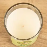 Свеча ароматическая в стекле "Жасмин и Шафран" соевый воск 120гр