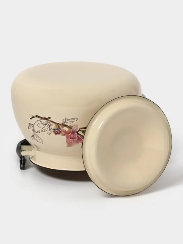 Чайник сферич. с мет.р. 3л (слоновая)Магнолия