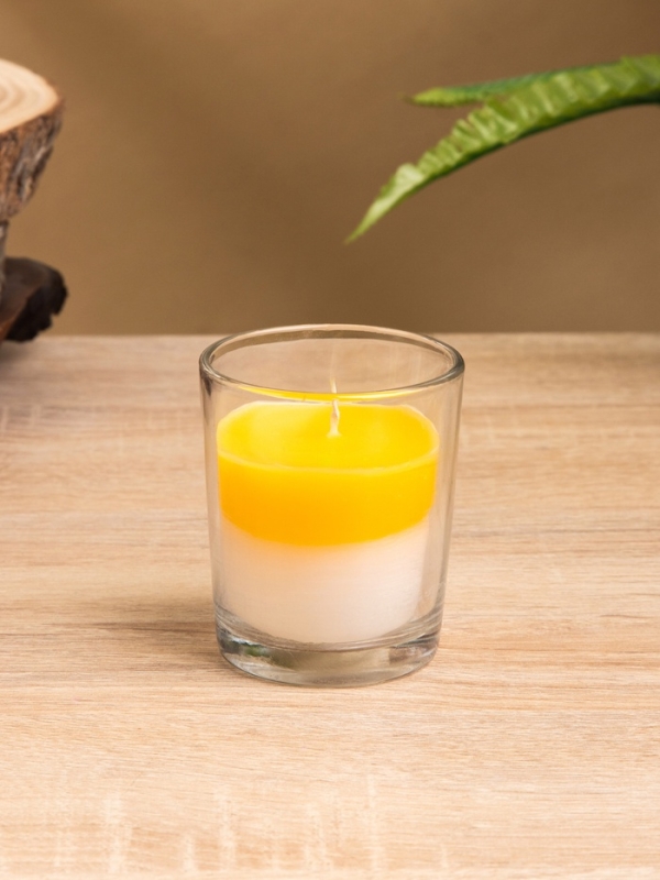 Свеча ароматическая "Candle" 100 гр, сияние+хлопок