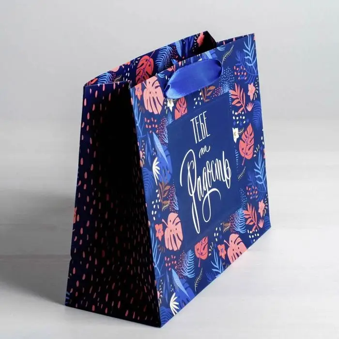 Пакет подарочный ламинированный, упаковка, &laquo;Тебе на радость&raquo; 22 х 17.5 х 8 см