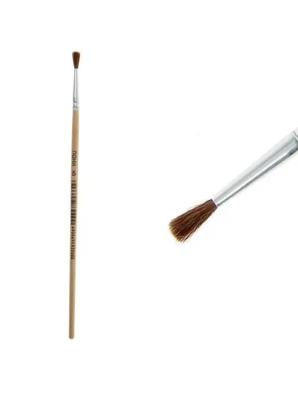 Кисть пони № 5, круглая