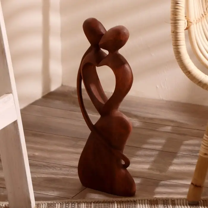 Сувенир дерево "Узы брака" коричневый цвет 40х16х4,5 см