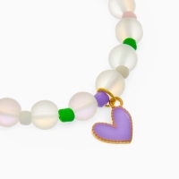 Браслет детский &laquo;Выбражулька&raquo; кошачий глаз бусина 8 мм, разноцветный