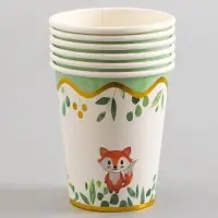 Стаканы бумажные &laquo;Зверята&raquo;, 6 шт.