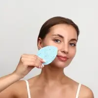 Набор спонжей для умывания &laquo;Капля&raquo;, 9.5&times;7 см, 2 шт., МИКС