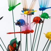 Набор штекеров "Летние друзья" в наборе 5/5/5 шт, 9/4/2,5см