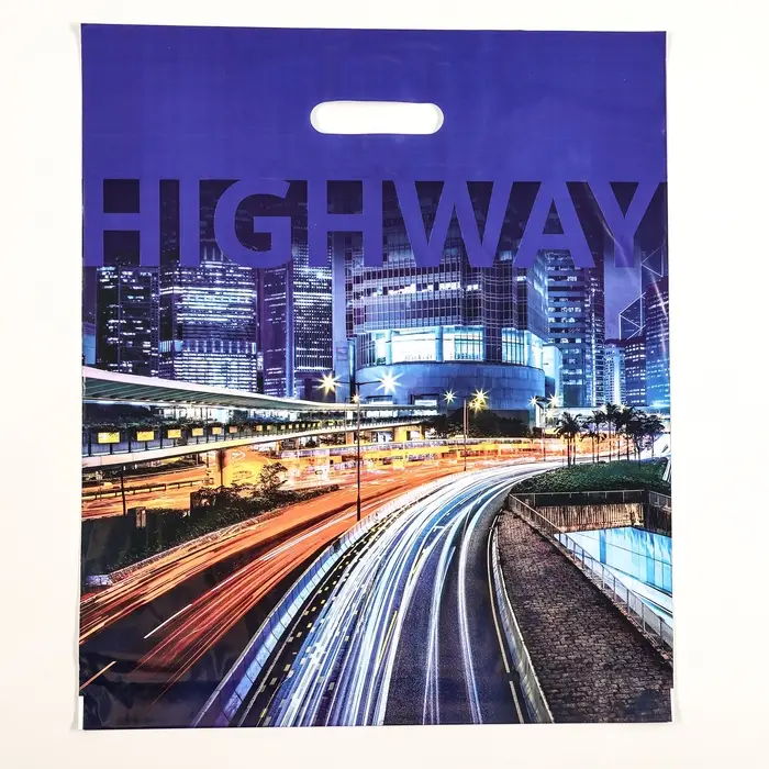 Пакет &laquo;Магистраль&raquo;, полиэтиленовый с вырубной ручкой 39&times;47 см, 45 мкм