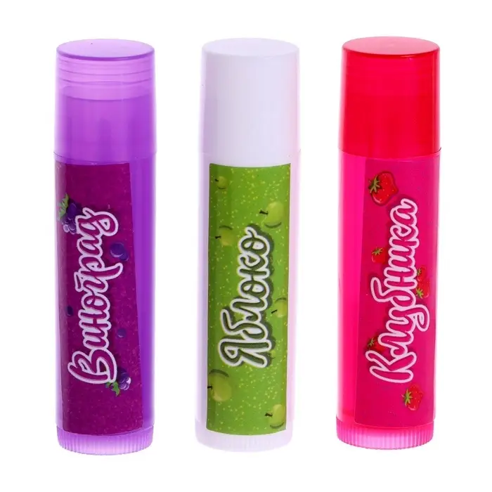 Опыты для девочек "Помада для губ", мороженка, пакет