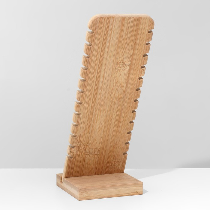 Подставка под цепочки, на 12 мест, 10&times;10&times;26, цвет морской