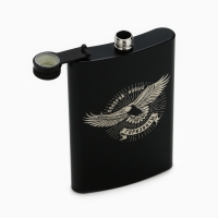 Фляжка &laquo;Горизонты&raquo;, 270 мл, чёрная