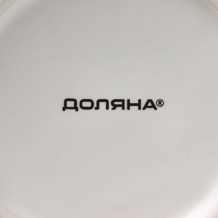 Кружка фарфоровая Доляна &laquo;Единорог в звёздах&raquo;, 380 мл, цвет белый