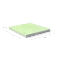 Тетрадь 12 листов в линейку ErichKrause &laquo;Классика CoverPrо Neon&raquo;, пластиковая обложка, блок офсет, белизна 100%, зелёная