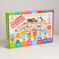 Развивающие игры на липучках для детей &laquo;Большой подарочный обучающий набор&raquo;