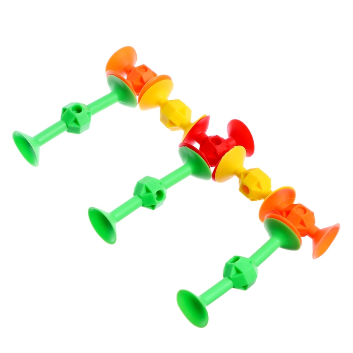 Конструктор &laquo;Детали - присоски&raquo;, 29 деталей