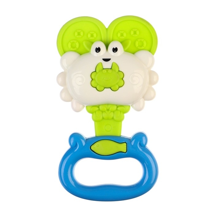 Набор погремушек &laquo;Радость малыша&raquo;, с эластичными деталями, 3 шт, цвет МИКС, Крошка Я