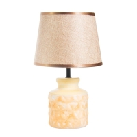 Настольная лампа "Элой" Е14 40Вт оранжевый 20х20х33см RISALUX