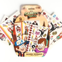 Набор для творчества &laquo;Наклейки переводные&raquo; Gravity falls, 50 переводок