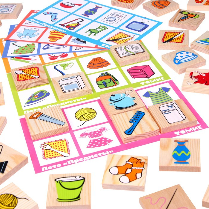 Лото &laquo;Предметы&raquo;