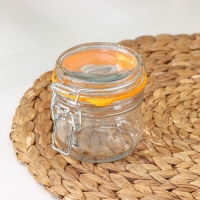 Банка стеклянная для сыпучих продуктов Optima, 250 мл, с бугельным замком