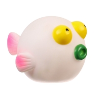 Набор резиновых игрушек для ванны &laquo;Море&raquo;, с пищалкой, 6 шт, Крошка Я