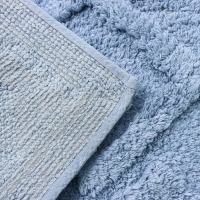 Коврик для дома Доляна &laquo;Нежность&raquo;, 40&times;60 см, цвет голубой