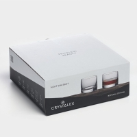 Набор стеклянных стаканов для виски &laquo;Идеал&raquo;, 110 мл, 4 шт