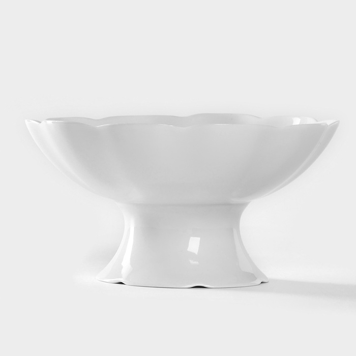 Конфетница фарфоровая &laquo;Елена&raquo;, 300 мл, h=15,2 см