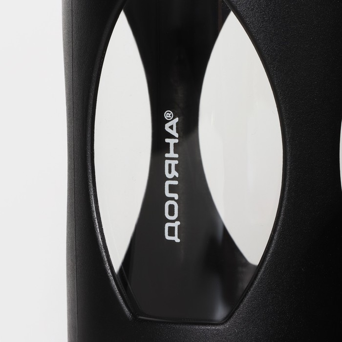 Чайник заварочный френч - пресс Доляна &laquo;Оливер&raquo;, 350 мл, стекло, цвет чёрный