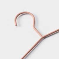 Плечики - вешалка для брюк и юбок LaDо́m Laconique, 36,5&times;31&times;1,1 см, многоуровневая, цвет розовый