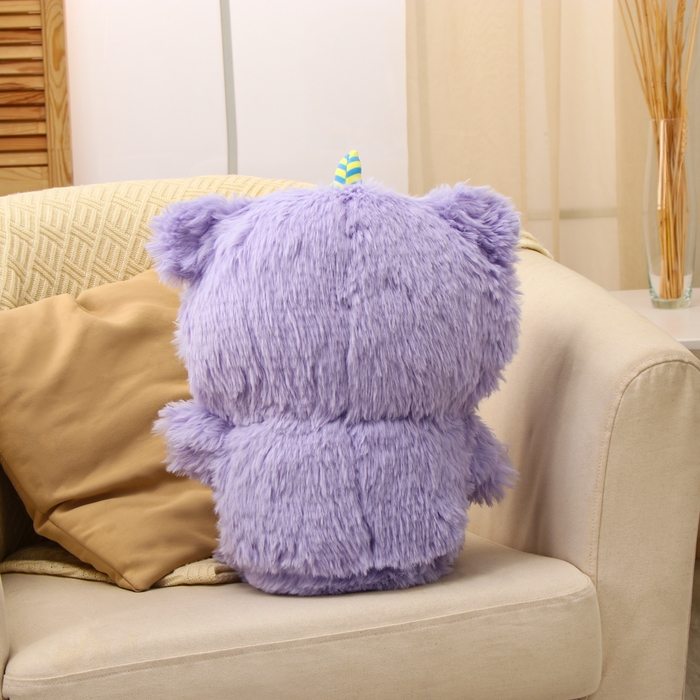 Мягкая игрушка &laquo;Монстрик&raquo;, 40 см, цвет фиолетовый