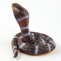 Новый год! Резиновая игрушка &laquo;Королевская кобра&raquo;