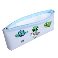 Пенал школьный на молнии "Инопланетянин", МИКС