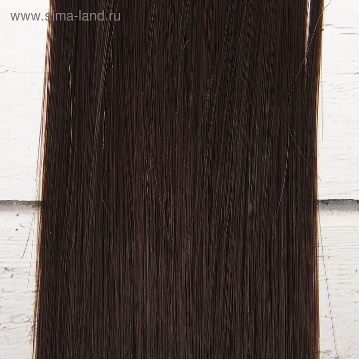 Волосы - тресс для кукол &laquo;Прямые&raquo; длина волос: 25 см, ширина: 100 см, цвет № 2