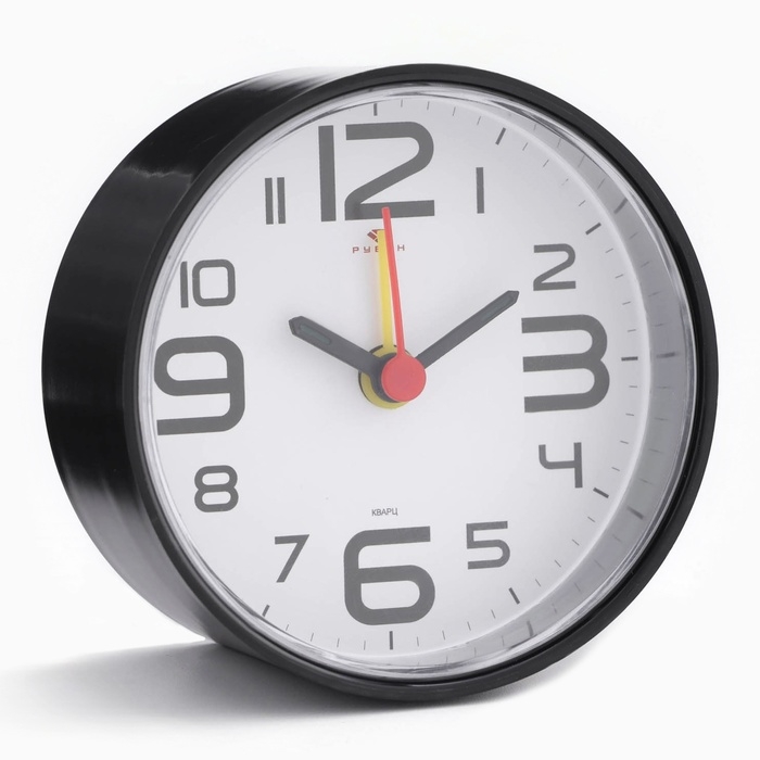 Будильник, часы настольные "Классика", 8 х 8 см