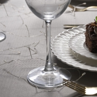 Гирлянда &laquo;Мишура&raquo; 2 м роса, IP20, серебристая нить, 50 LED, батарейки CR2032х2 (в комплекте), свечение белое